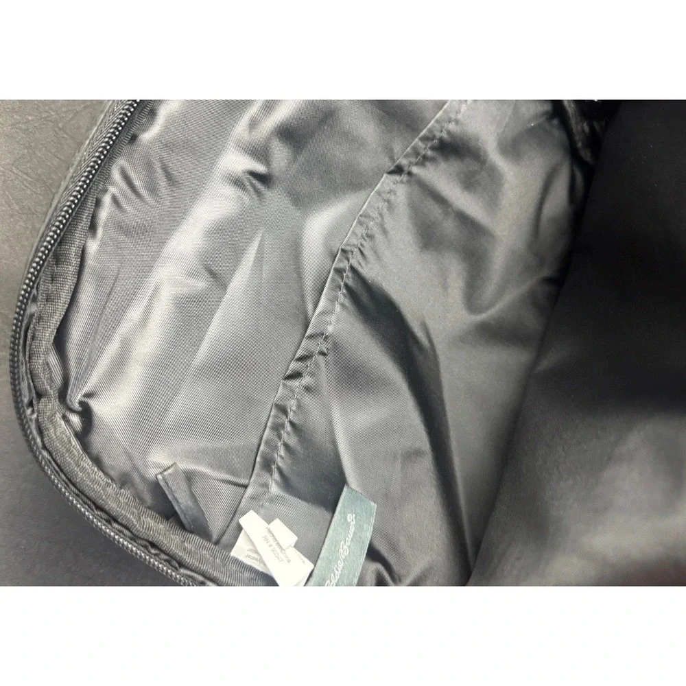 Eddie Bauer First Adventure Backpack Black Camo Daypack Travel School Mens Bag